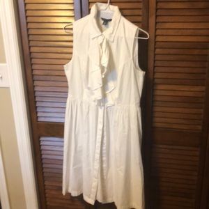 Tommy Hilfiger shirtdress with ruffle